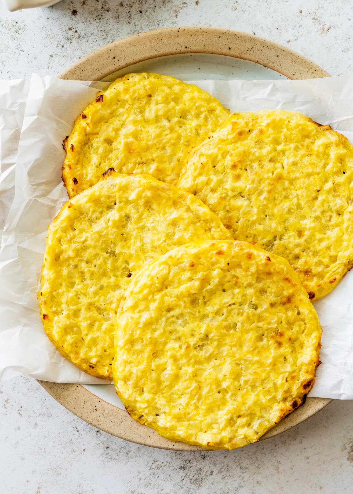 Cottage Cheese Cauliflower Thins (Low-Carb & High-Protein)