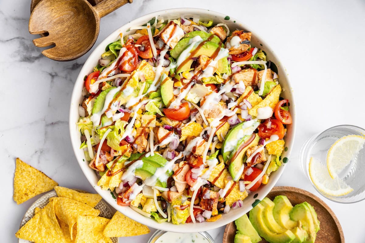 BBQ Chicken Salad (Easy + Flavor-Packed!)