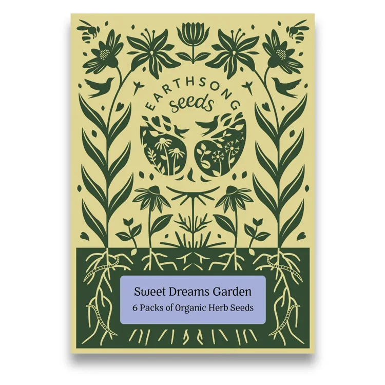 Sweet Dreams Garden | 6 x Organic Herb Seeds