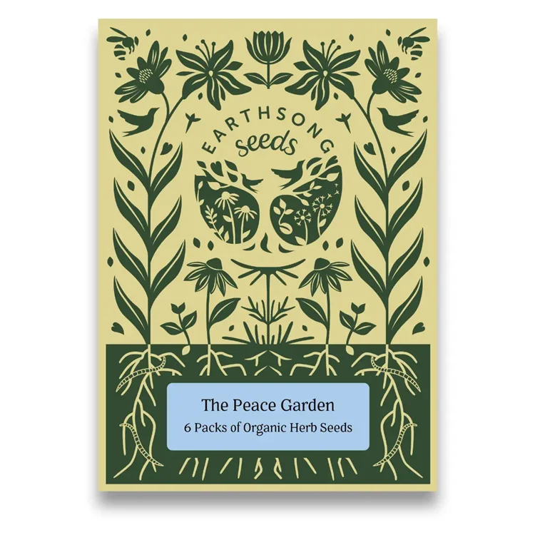 The Peace Garden | 6 x Organic Herb Seeds