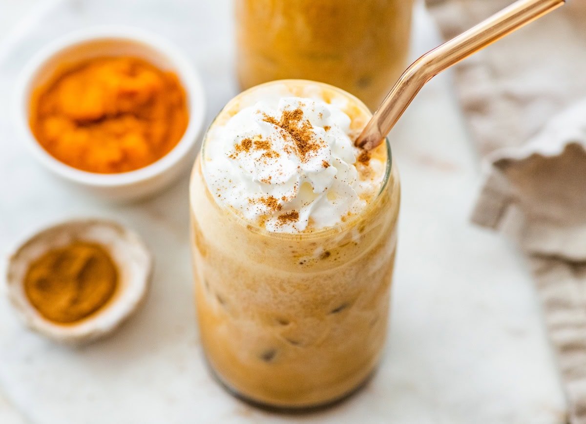 Iced Pumpkin Spice Latte (Protein-Packed)