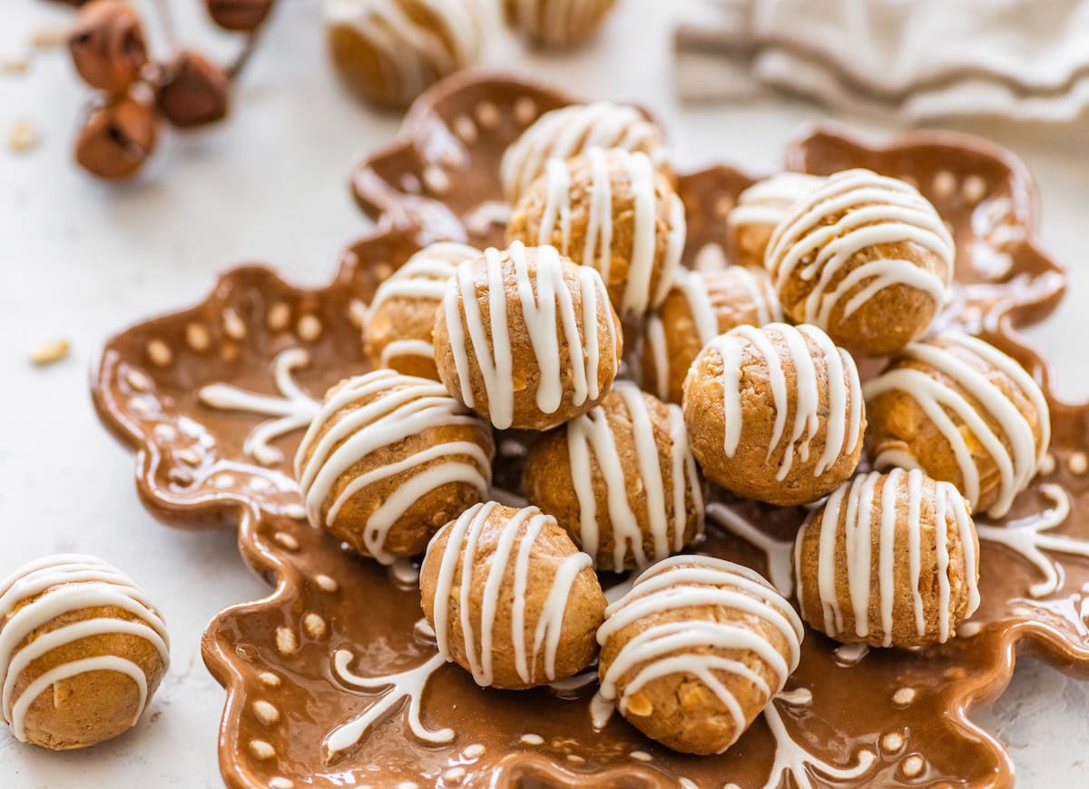 No-Bake Gingerbread Protein Balls – Eating Bird Food