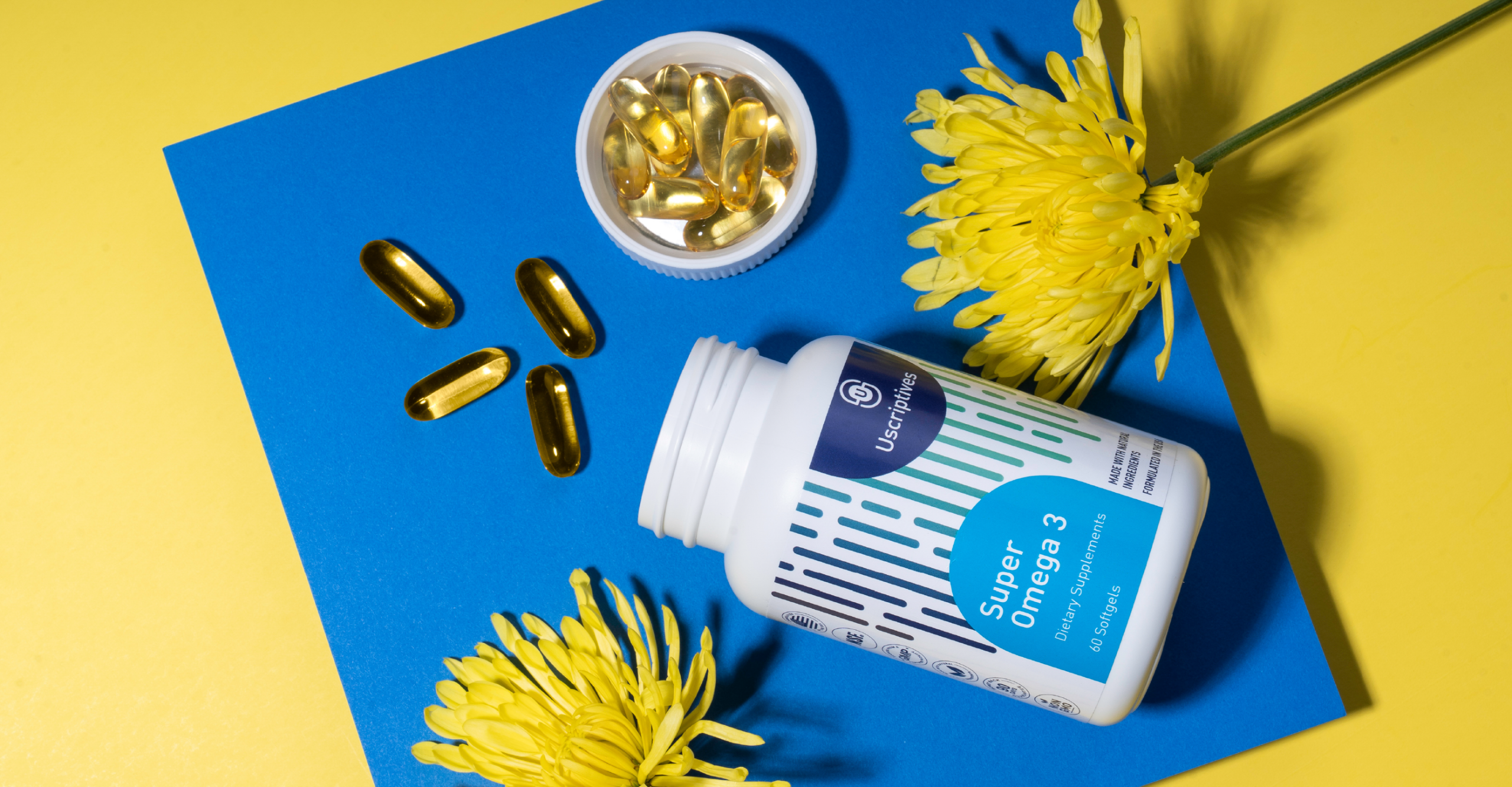 omega-3 heart health concept