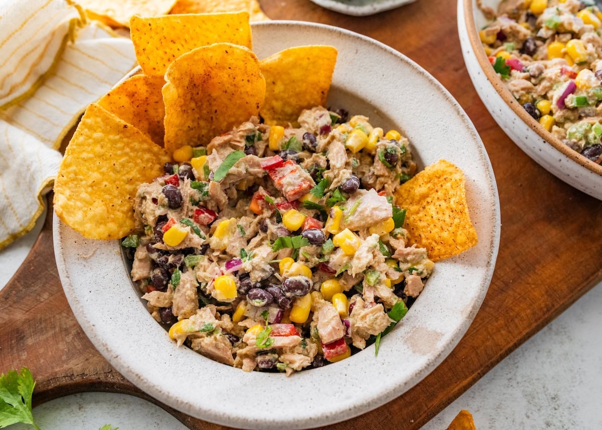 No Mayo Mexican Tuna Salad Recipe