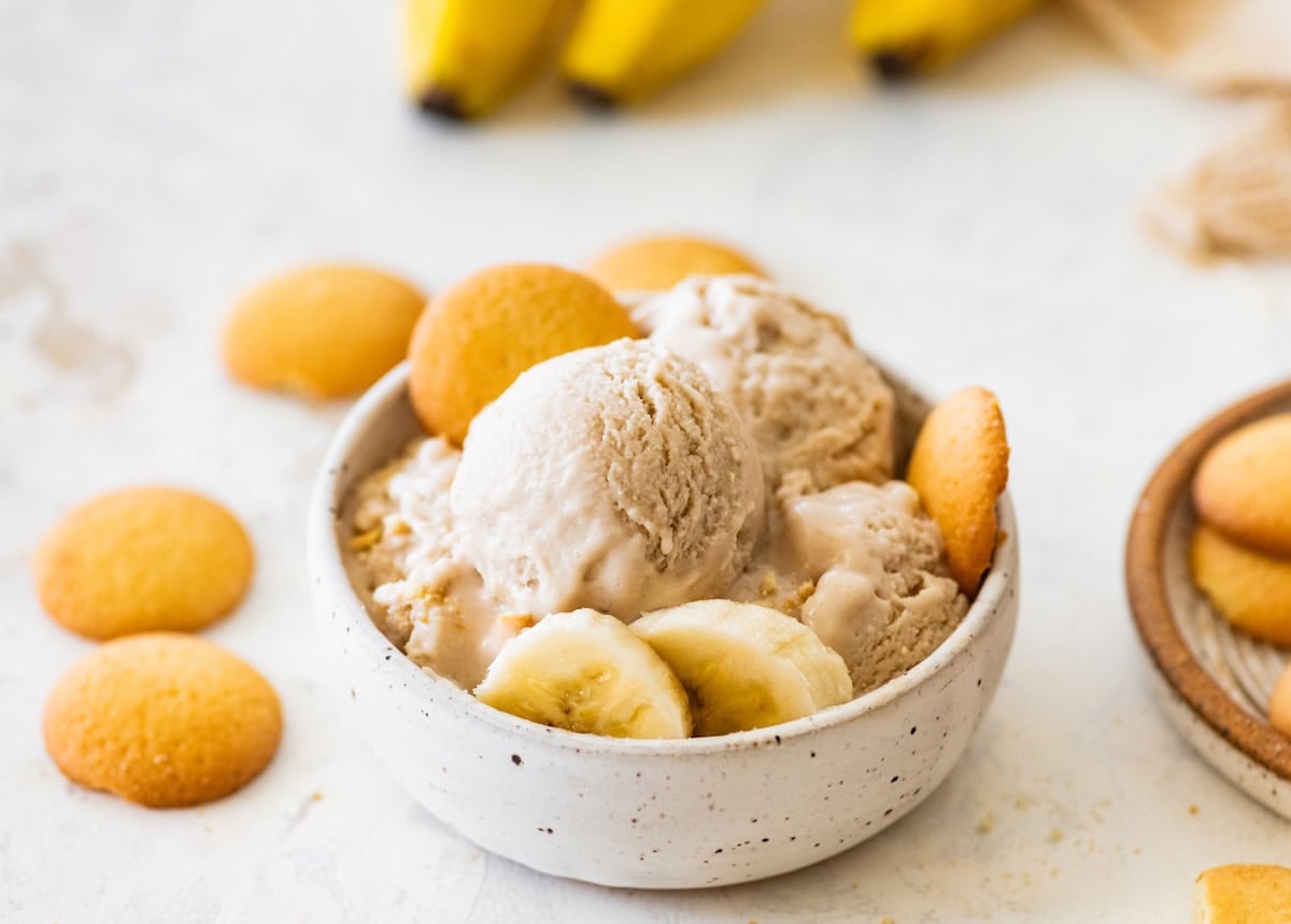 High-Protein Banana Pudding Ice Cream (Ninja Creami)