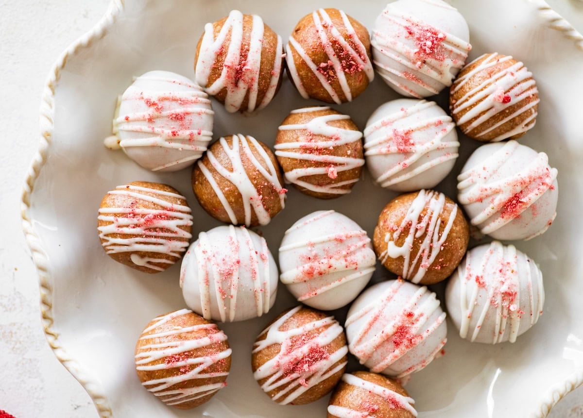 No-Bake Strawberry Protein Balls – Eating Bird Food