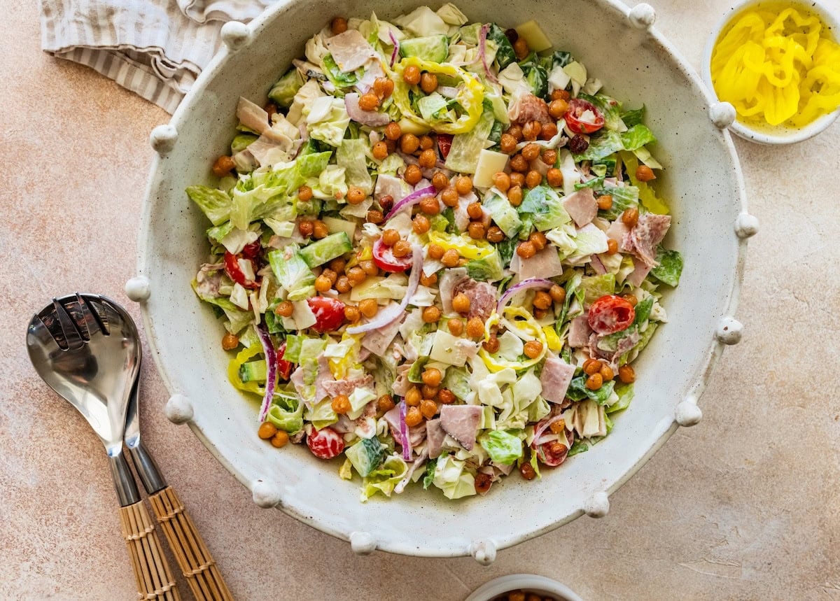 Italian Grinder Salad (Chopped Sub Salad)