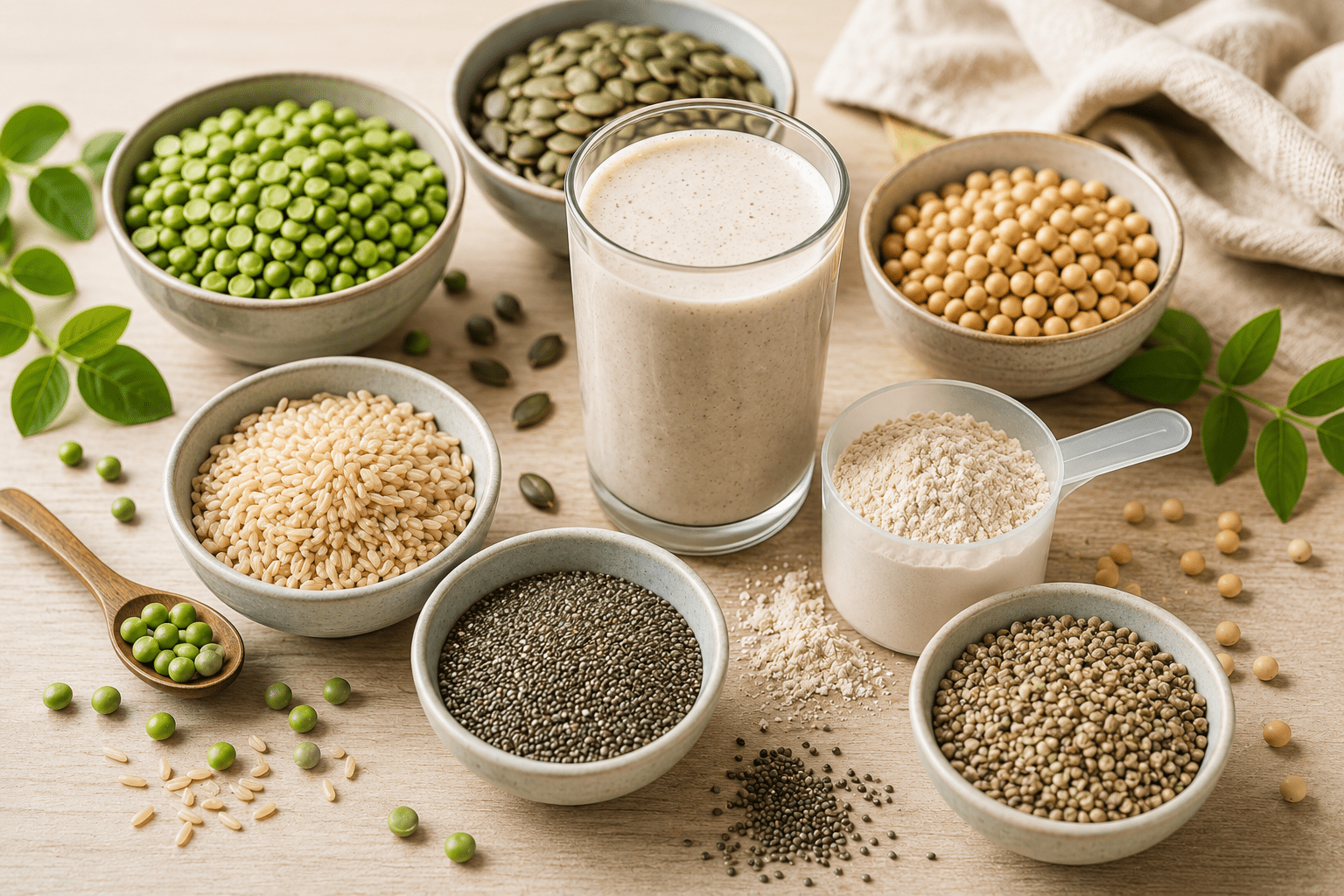 Pea, Pumpkin Seed, Chia, Hemp,