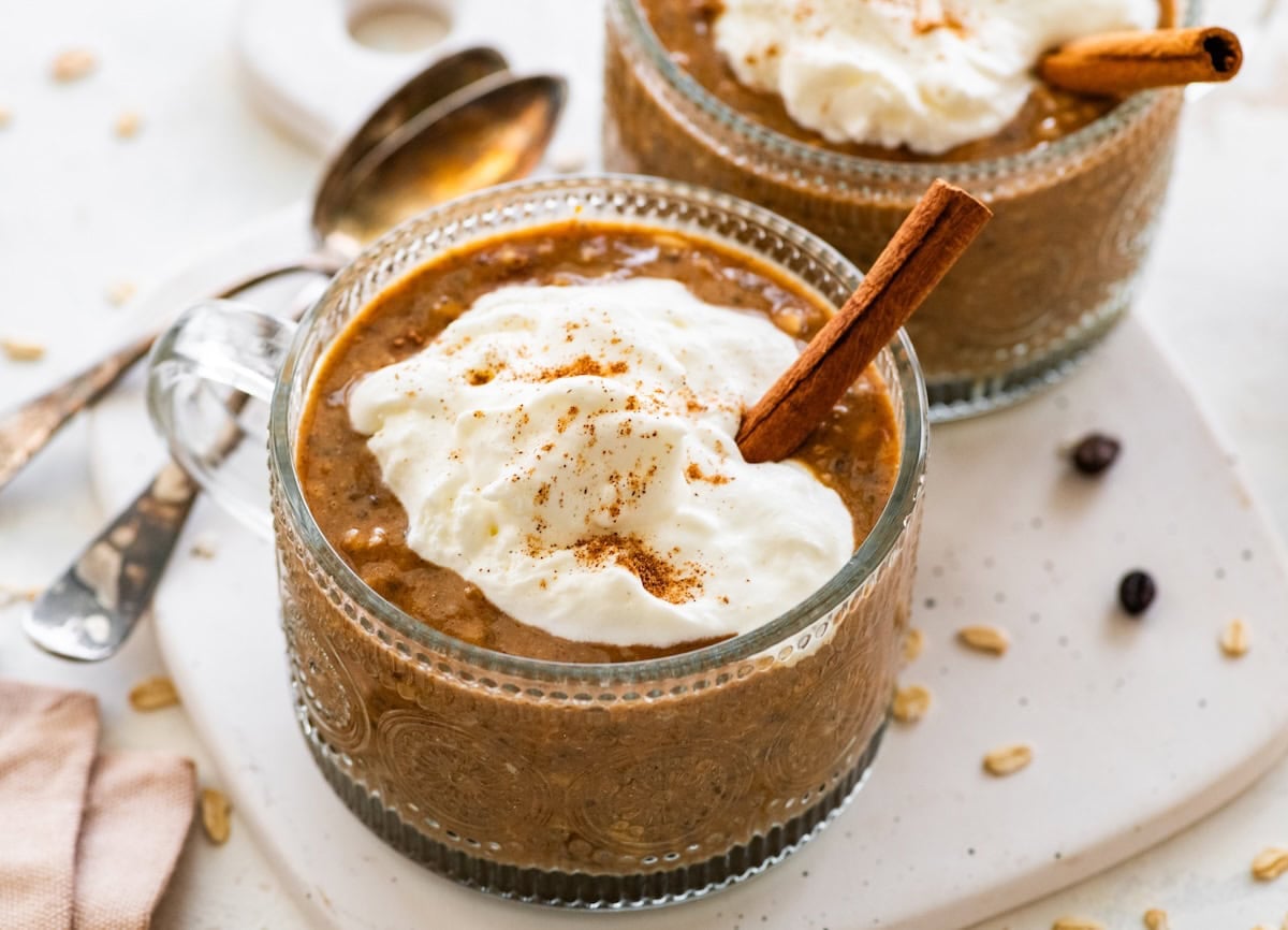 Pumpkin Spice Latte Overnight Oats