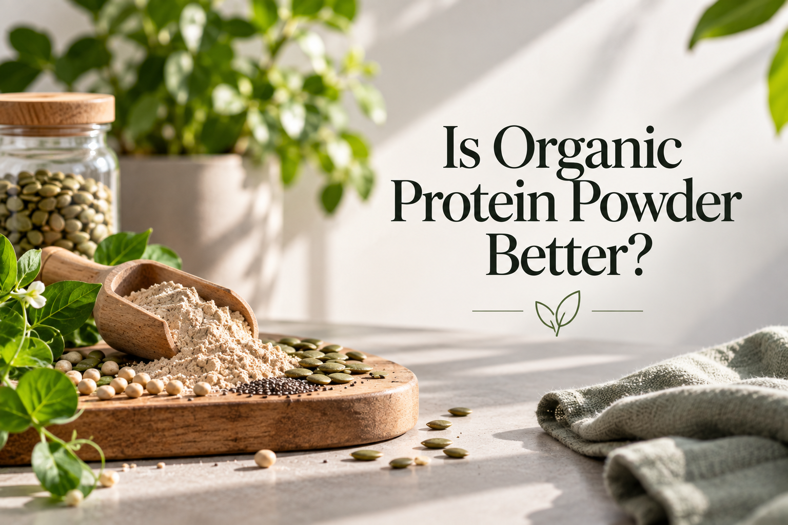Is Organic Protein Powder Better?
