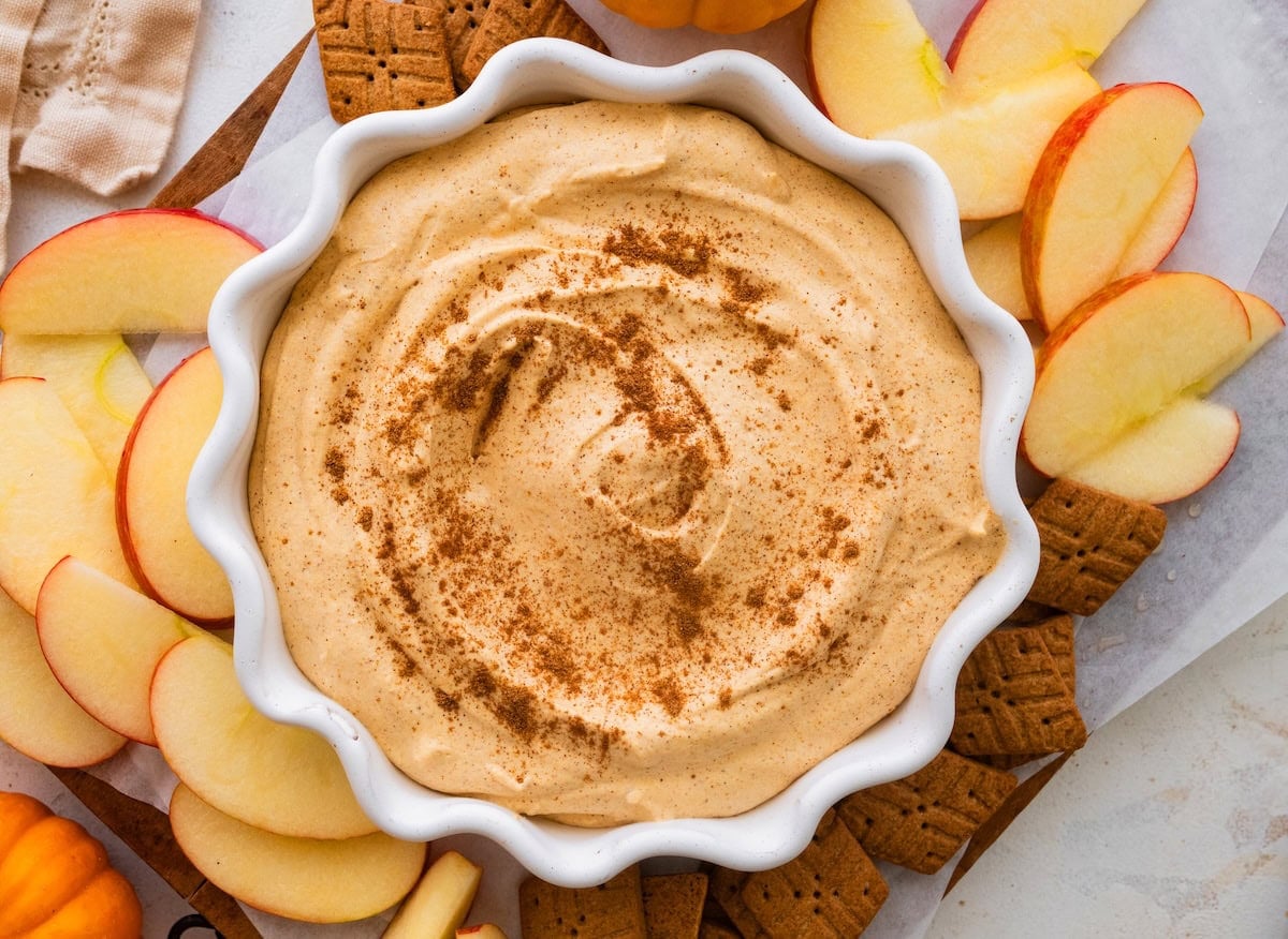 Pumpkin Fluff Dip (No Pudding Mix)