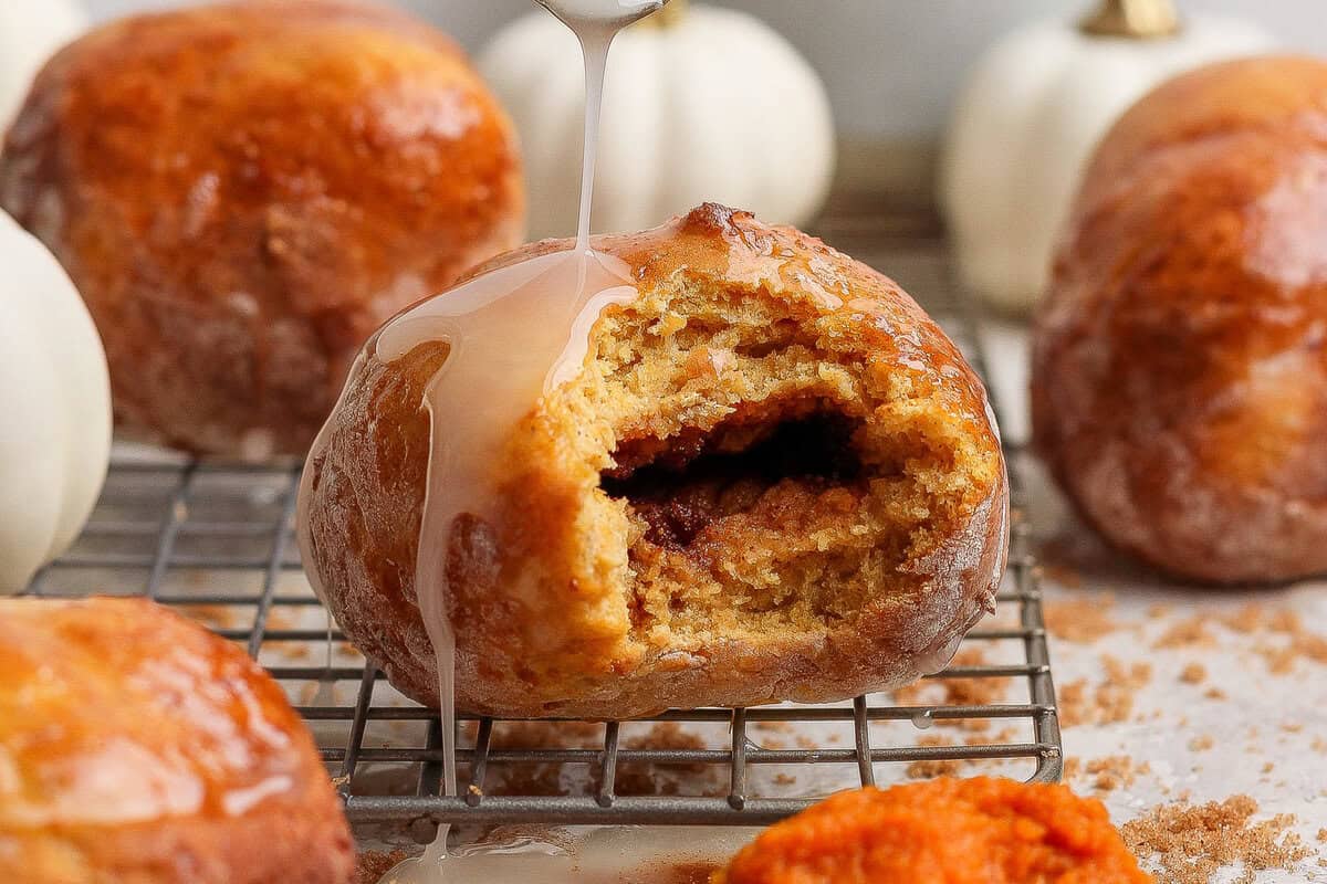 Cottage Cheese Pumpkin Fritters (Air Fryer)